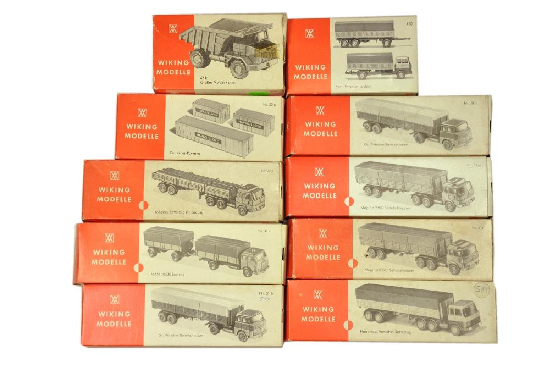 Konvolut 9+1 LKW der 70er Jahre (im Ork) (1 of 1)