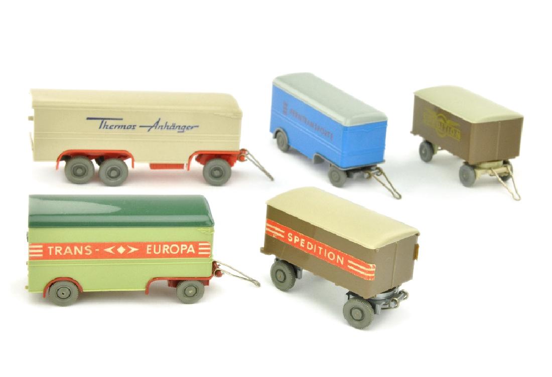 Konvolut 5 Kofferanhaenger der 60er Jahre (1 of 1)