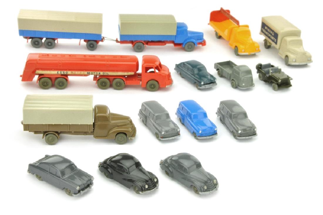 Konvolut 15 unverglaste Modelle (1 of 1)