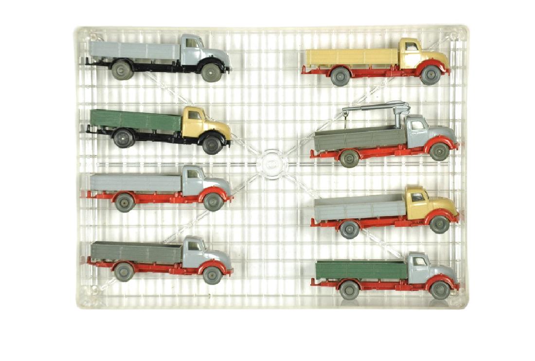 Konvolut 8 Magirus Sirius-Pritschen-LKW (1 of 1)