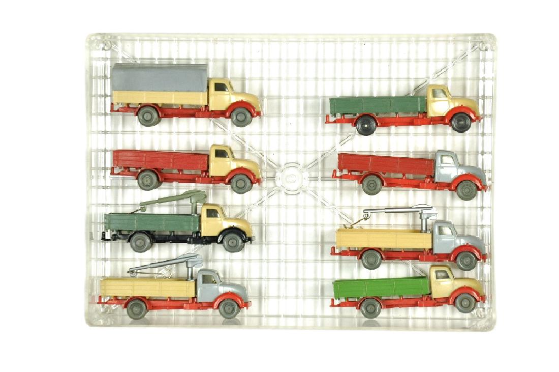 Konvolut 8 Magirus Sirius-Pritschen-LKW (1 of 1)