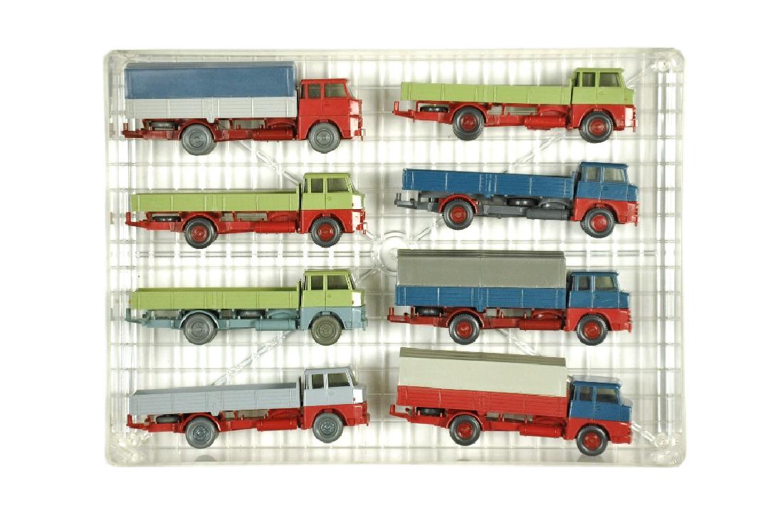 Konvolut 8 Henschel HS 14-Pritschen-LKW (1 of 1)