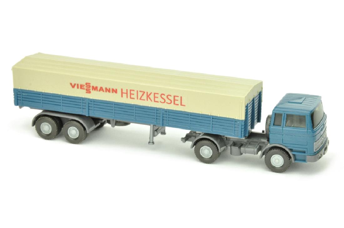 Werbemodell Viessmann/2C - MB 1620, azurblau (1 of 3)