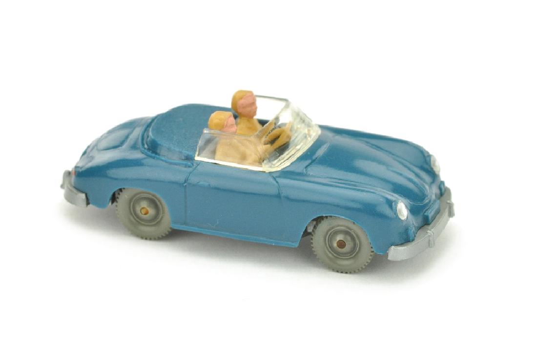 Porsche 356 Cabrio, azurblau (1 of 1)