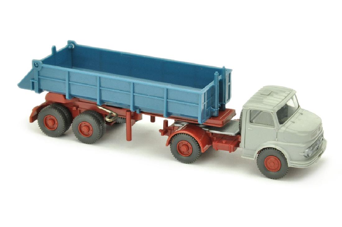 Hinterkipper MB 1413, platingrau/azurblau (1 of 1)