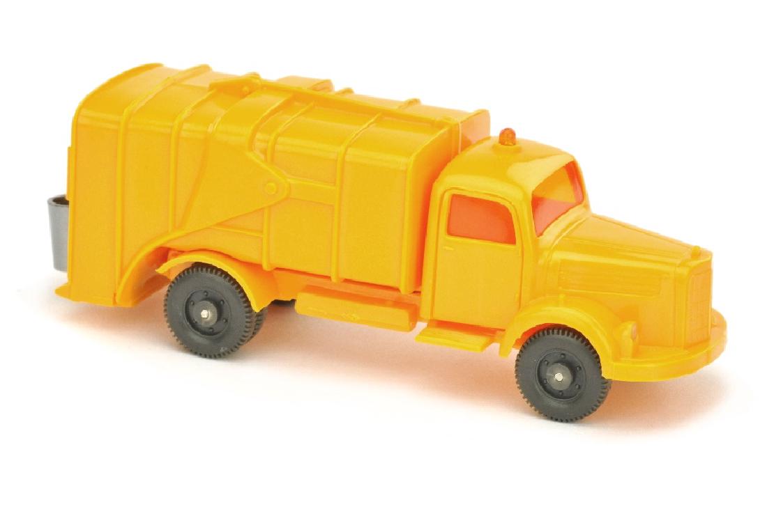 Muellwagen MB 3500, hellorangegelb (1 of 1)