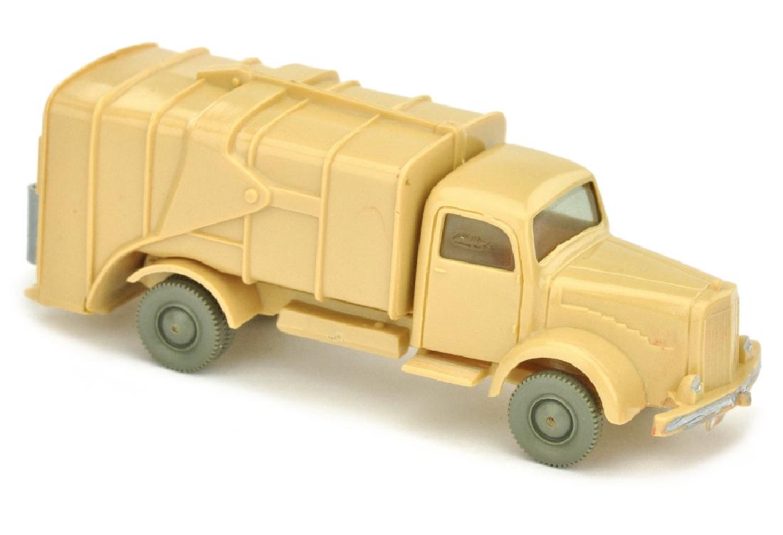 Muellwagen MB 5000, beige (1 of 1)