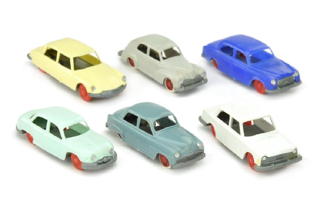 Jouef - Konvolut 6 unverglaste PKW (1 of 1)