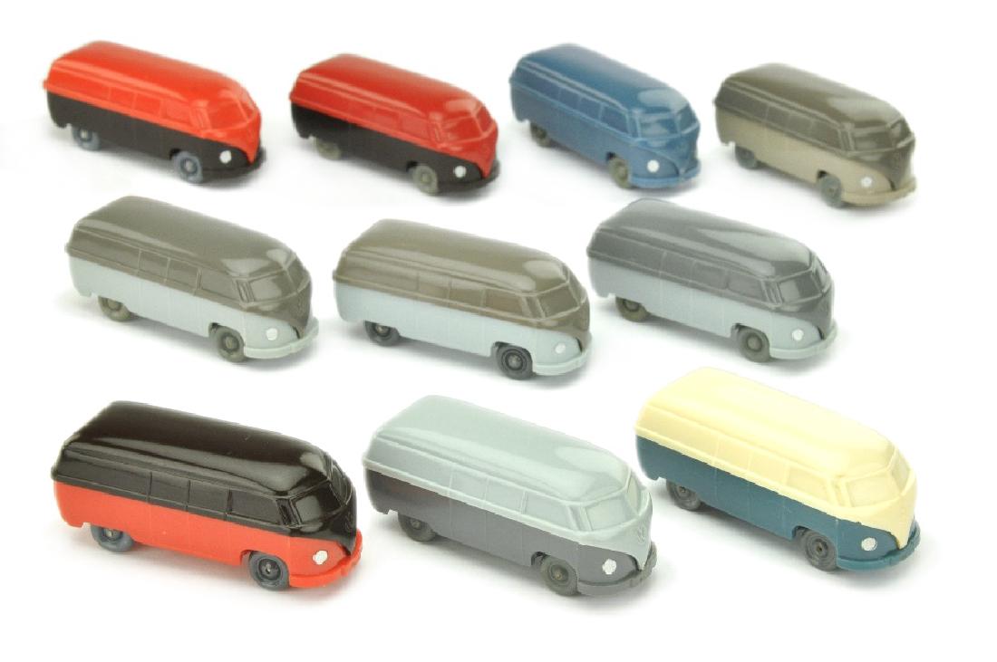 Konvolut 10 unverglaste VW Kasten (Typ 3) (1 of 1)