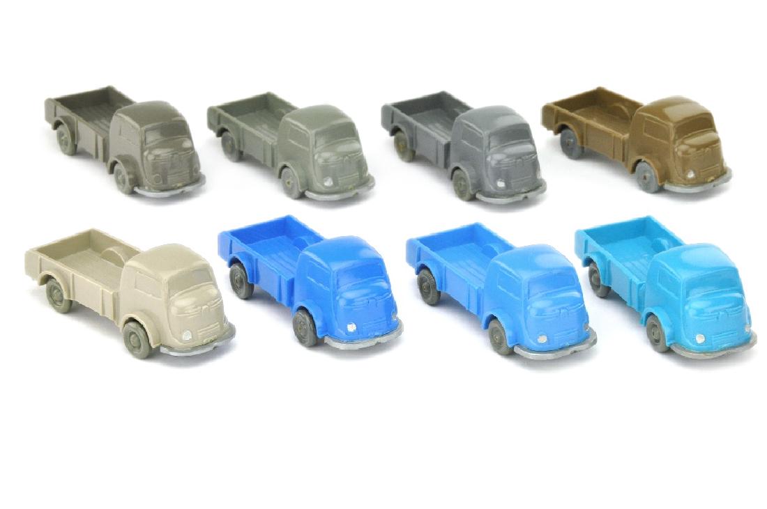 Konvolut 8 unverglaste Tempo Matador (Typ 2) (1 of 1)