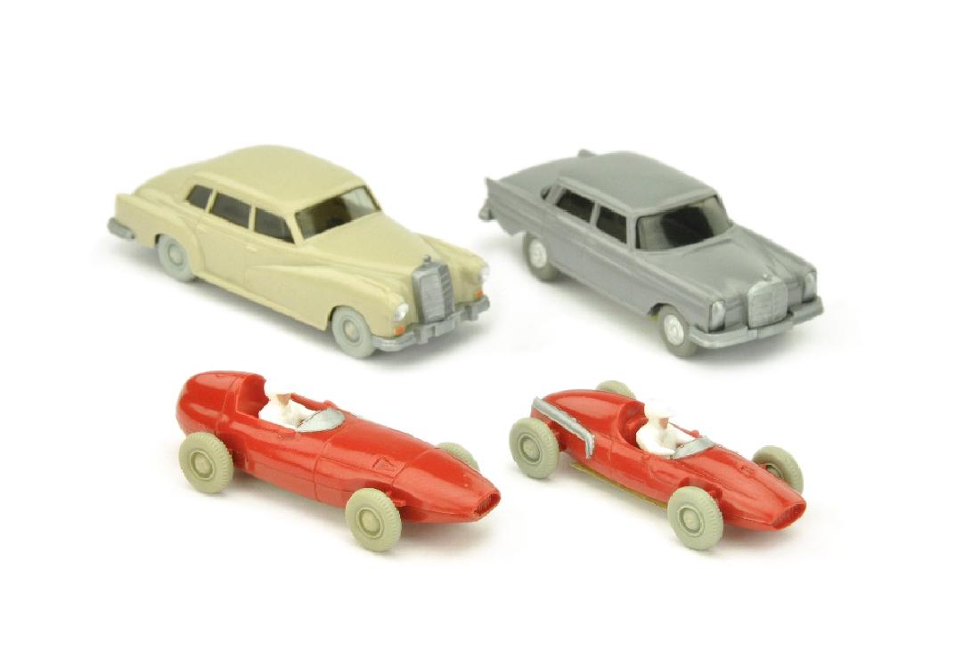 Konvolut 4 PKW der 60er Jahre (mit OPS) (1 of 2)