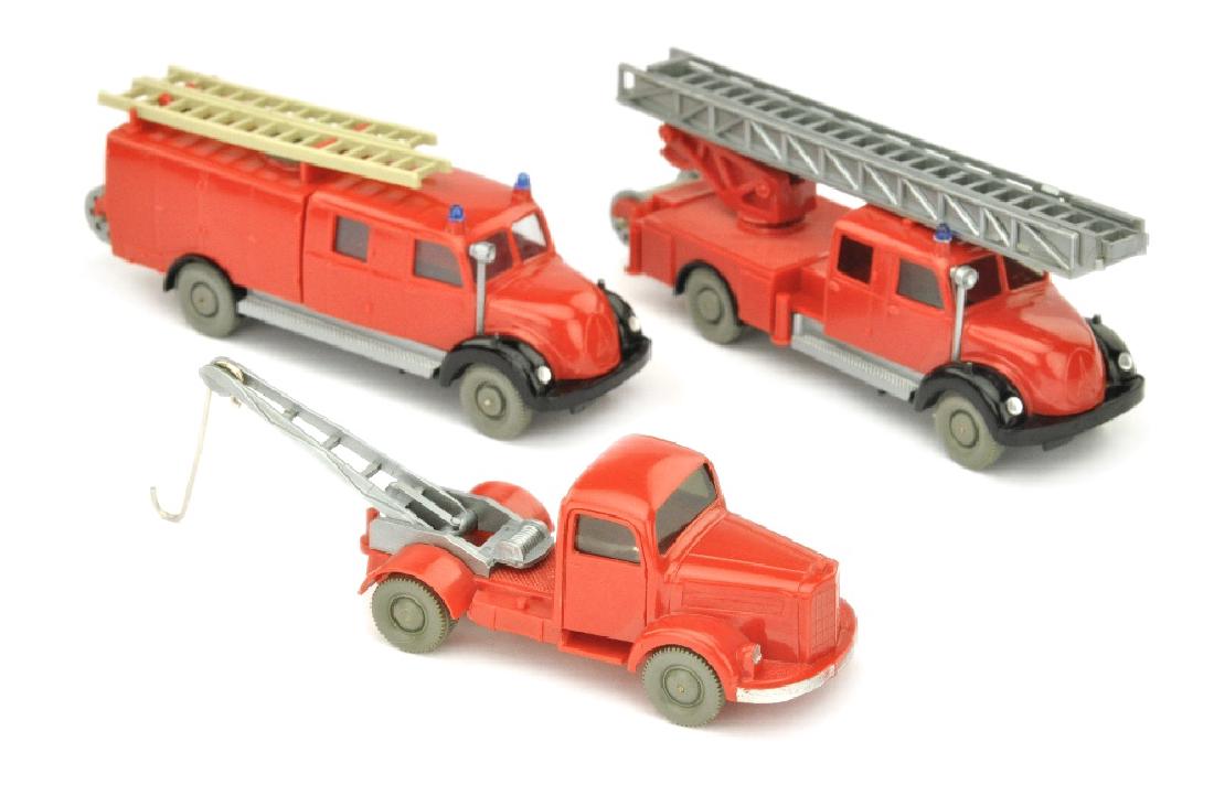 Konvolut 3 Feuerwehren der 60er Jahre (1 of 1)