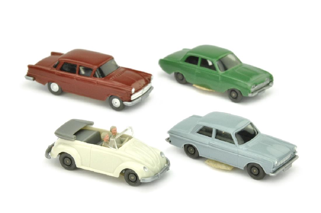 Konvolut 4 PKW der 60er Jahre (1 of 1)