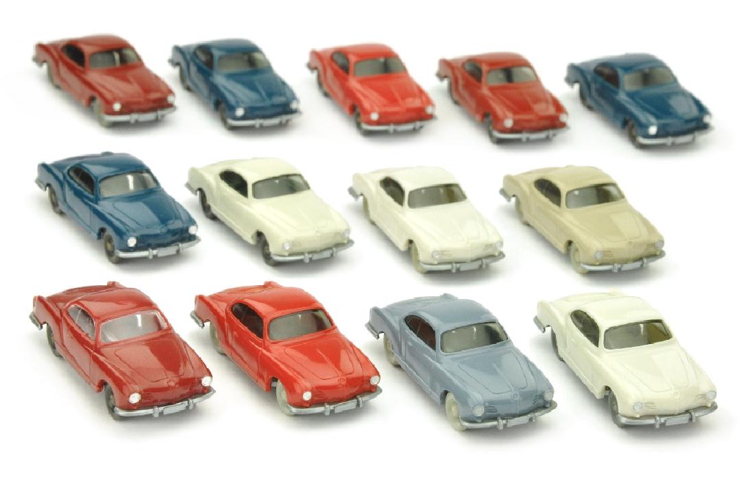 Konvolut 13 VW Karmann Ghias der 60er/70er J. (1 of 1)