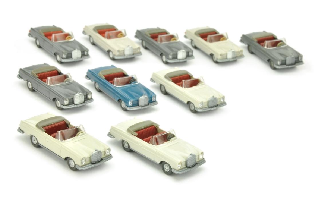 Konvolut 10 MB 280 SE Cabrios der 60er/70er Jahre (1 of 1)