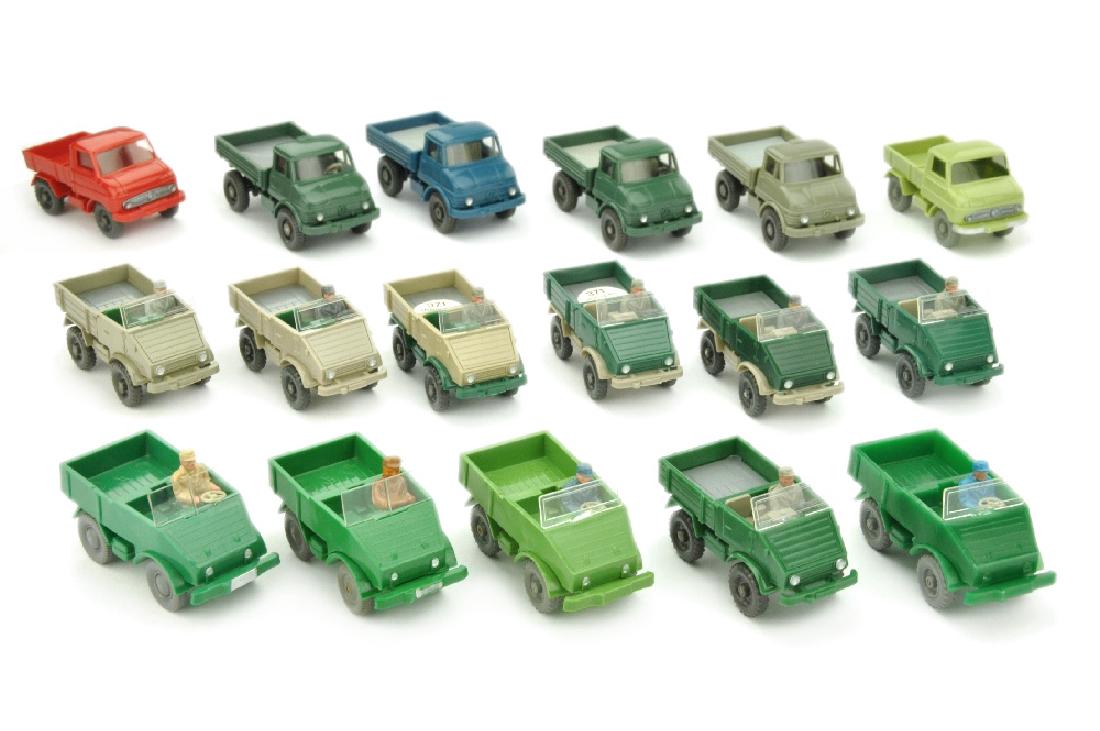 Konvolut 17 Unimog der 60er/70er Jahre (1 of 1)