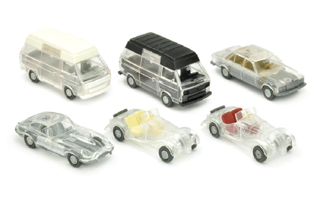 Konvolut 6 Ausserserien-PKW der 80er Jahre (1 of 1)