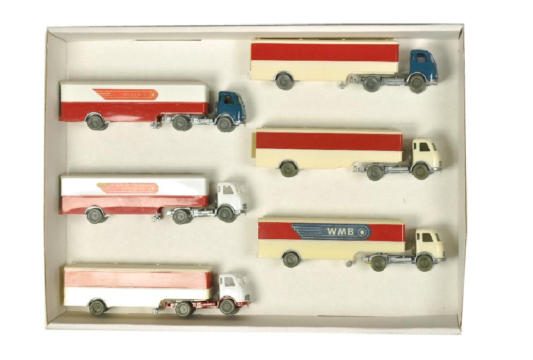 Konvolut 6 Koffer-Sattelzuege der 60er Jahre (1 of 1)