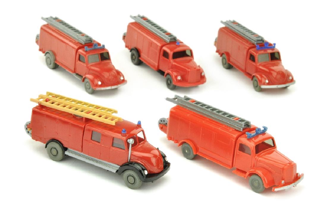 Konvolut 5 FW-Spritzenwagen der 60er Jahre (1 of 1)
