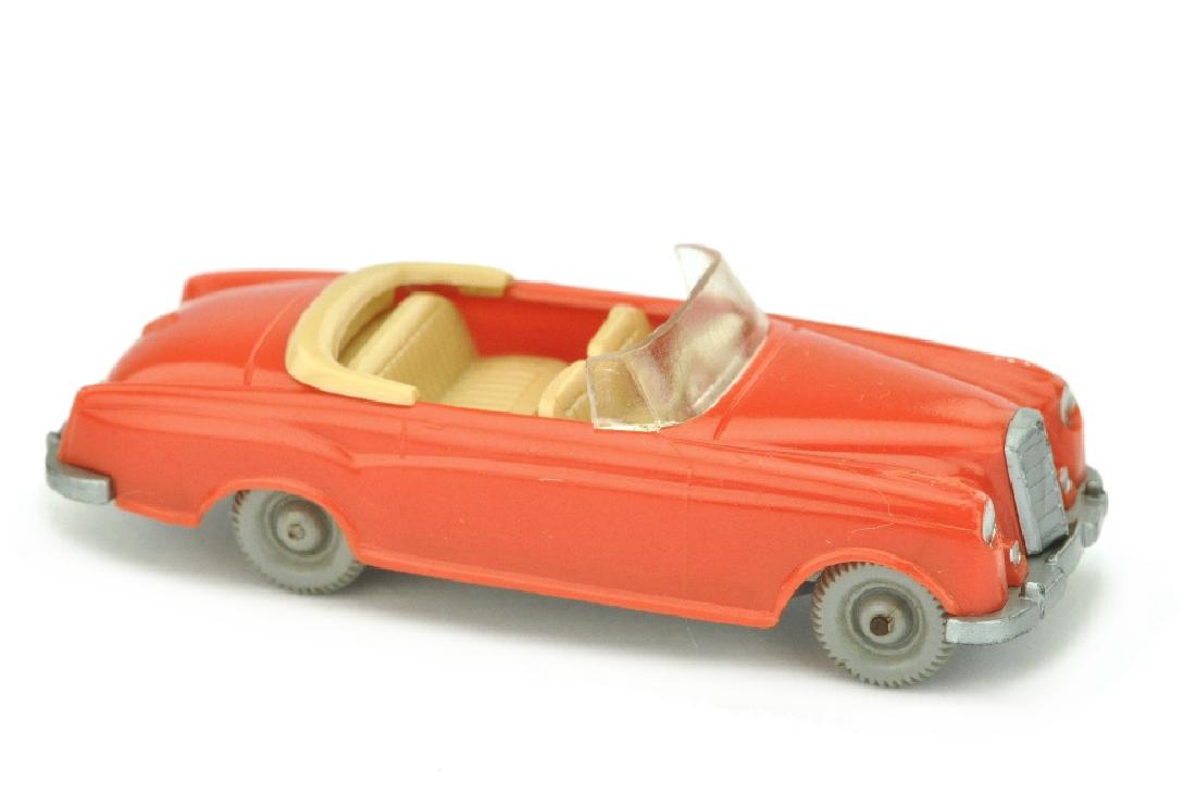 Mercedes 220 Cabrio, orangerot (1 of 3)