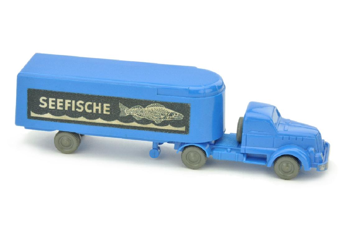 Sattelzug White (Typ 2) Seefische, himmelblau (1 of 3)