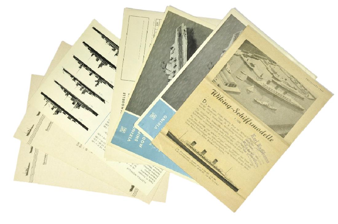 Konvolut 5 Schiffs-Preislisten (Nachkrieg) (1 of 1)