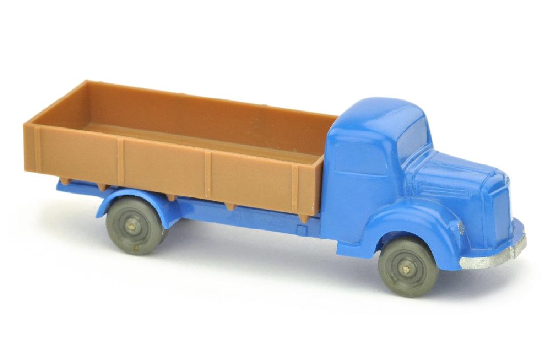 MB 3500 Pritsche, himmelblau/ockerbraun (1 of 1)