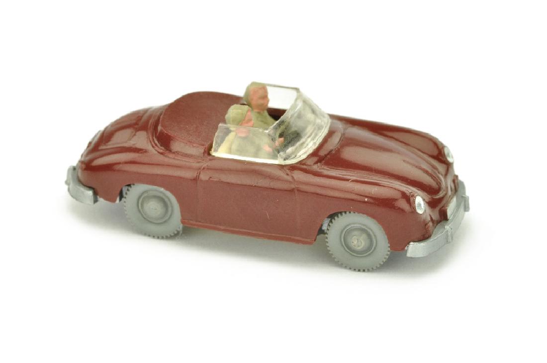 Porsche 356 Cabrio, weinrot (mit OPS) (1 of 1)