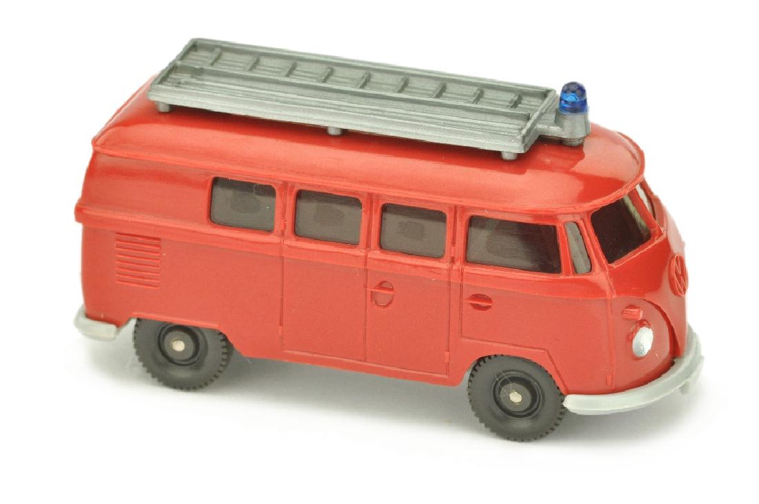 Feuerwehr VW T1 Bus (neu): 1047/1, sehr gut bis neuwertig (Wiking Verglaster PKW)
