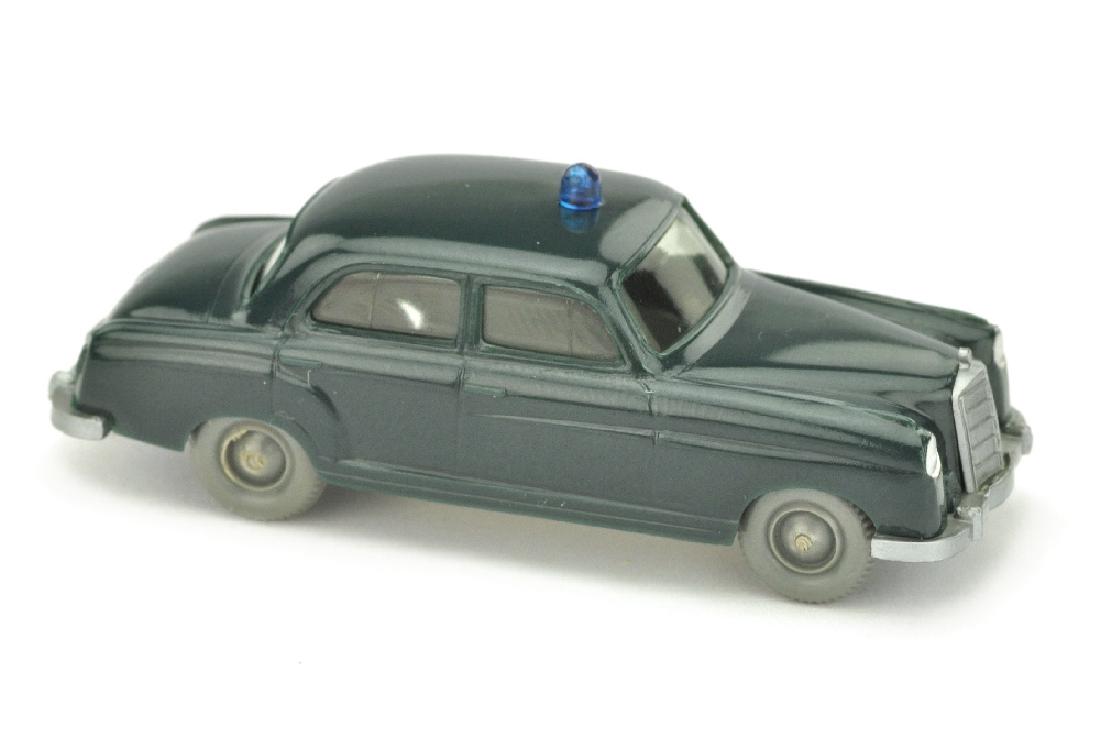 Polizeiwagen MB 220, blaugruen (mit OPS) (1 of 2)