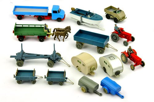Konvolut 14 Modelle der 60er/70er Jahre