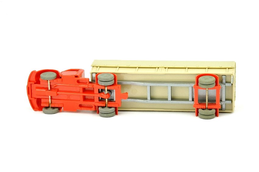 Pr.-Sattelzug Magirus, orangerot/hellgelbgrau - 3