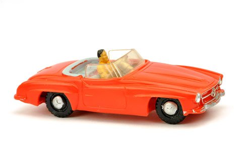 V 59- Mercedes 190 SL, verkehrsrot