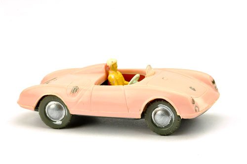 V 87- Porsche Spyder, blasses hellrosa