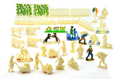 Konvolut 32 SIKU-Margarinefiguren