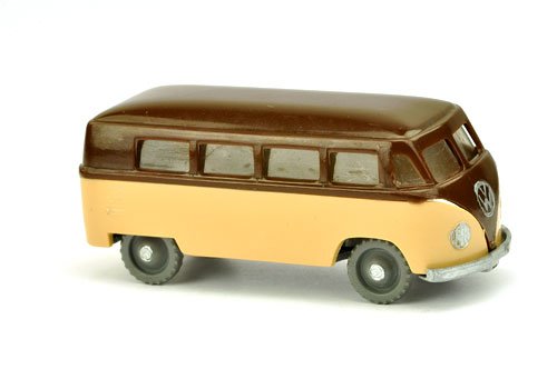 V 16- VW Kombi, schokobraun/beige