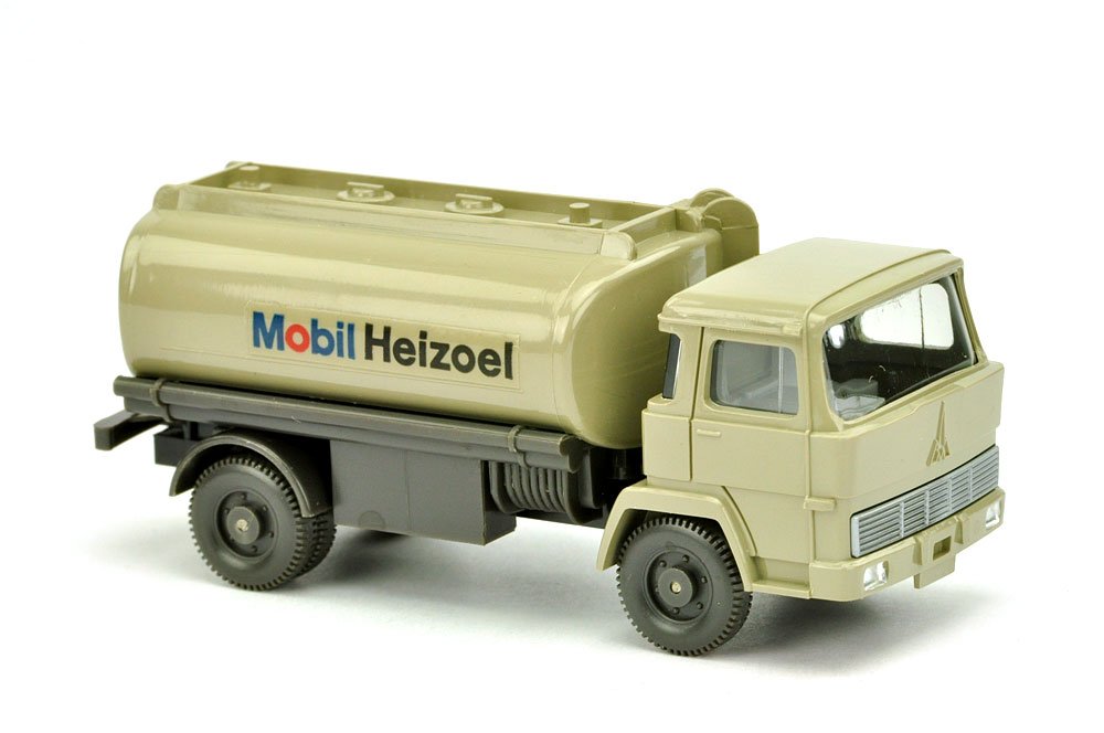 Mobil - Heizölwagen Magirus 100 D7: Werbemodell um 1973, neuwertig (Wiking Werbemodell)