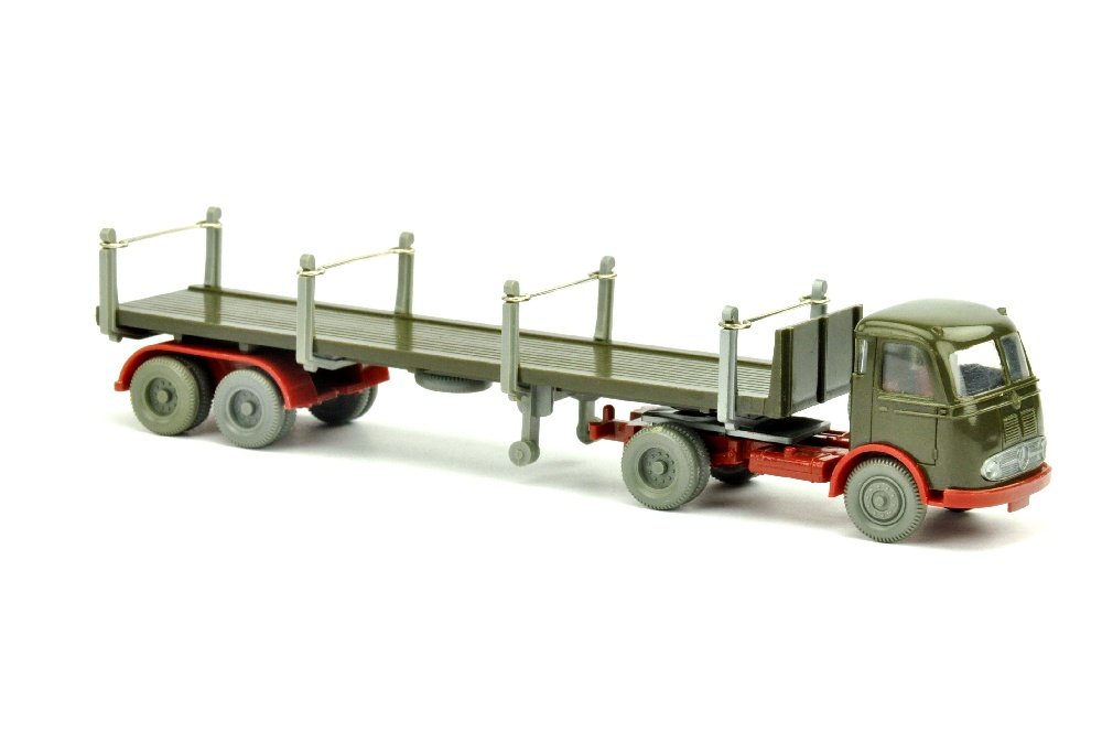 Rungensattelzug Pullman: 754/2, gut bis sehr gut (Wiking Verglaster LKW)