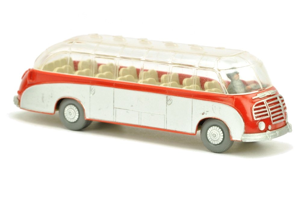 Setra-Bus, rot: 1166/3A, sehr gut bis neuwertig (Wiking Verglaster LKW)