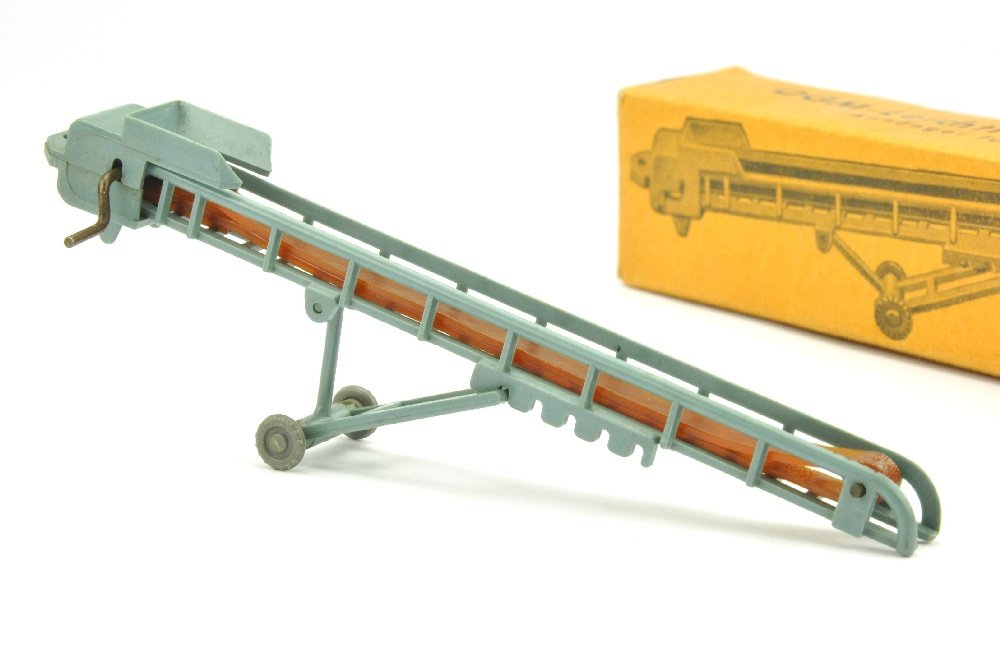 V 125- OGM Leichtfoerderband (im Ork): V 125.1, Foerderband komplett, aber bewegungsunfaehig, sonst gut bis sehr gut im Ork (L1, Einsteckteil einer Hauptlasche fehlt) (SIKU)