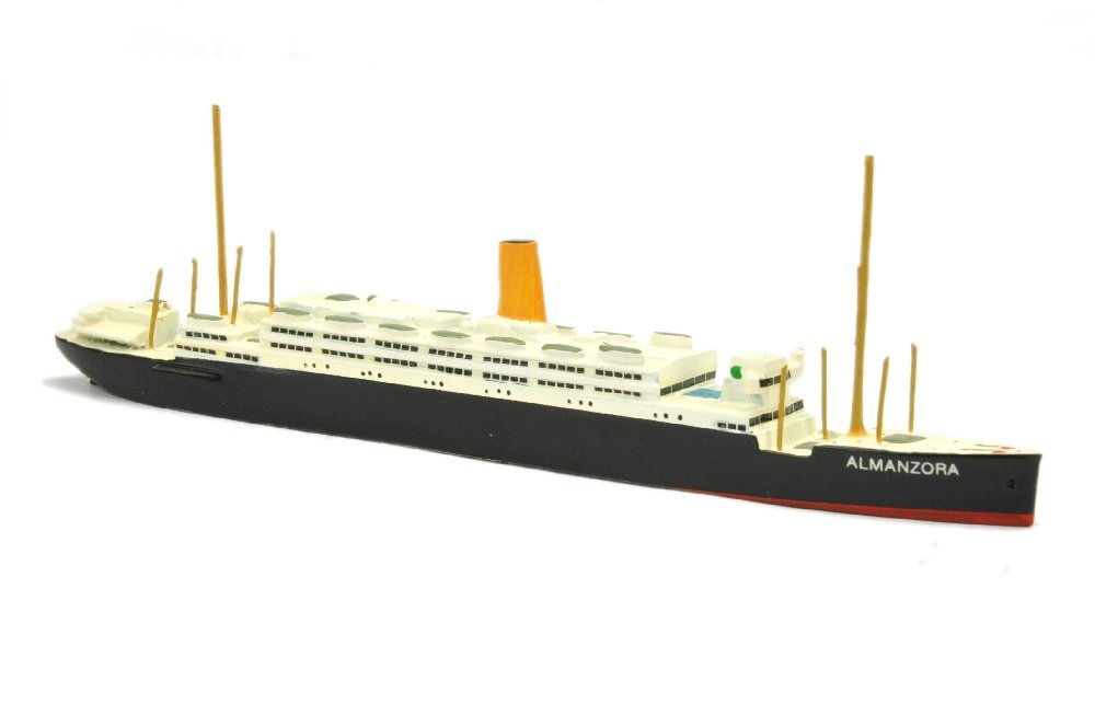 Passagierschiff Almanzora (Dr. Grope): Replik, 80er Jahre, R 0, neuwertig (Wiking-Flugzeug , Wiking-Schiffe)