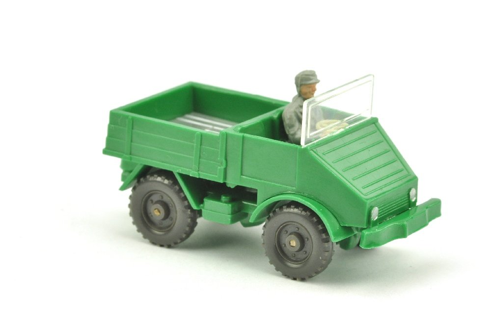 Unimog offen (Typ 3), gruen: 478/4A, neuwertig (Wiking Verglaster PKW)