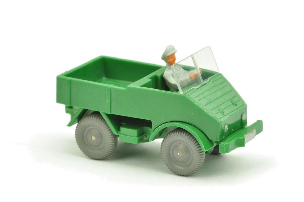 Unimog offen (Typ 2), gruen: 477/1A, neuwertig (Wiking Verglaster PKW)