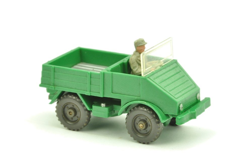 Unimog offen (Typ 3), gruen: 478/4A, sehr gut (Wiking Verglaster PKW)