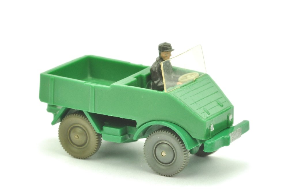 Unimog offen (Typ 2), gruen: 477/2A, neuwertig (Wiking Verglaster PKW)