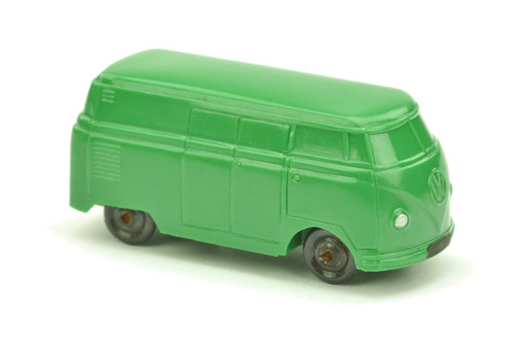 Maerklin - VW Kastenwagen, gruen: Version ohne Innenpraegung, sehr gut