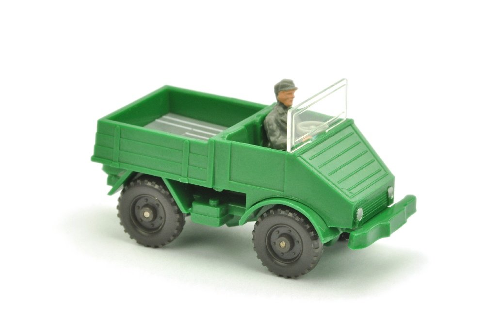Unimog offen (Typ 3), gruen: 478/4A, neuwertig (Wiking Verglaster PKW)