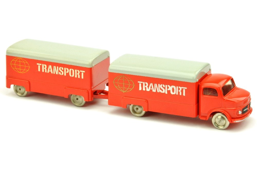 Lego - Lastzug MB 1413 "Transport", rot: sehr gut