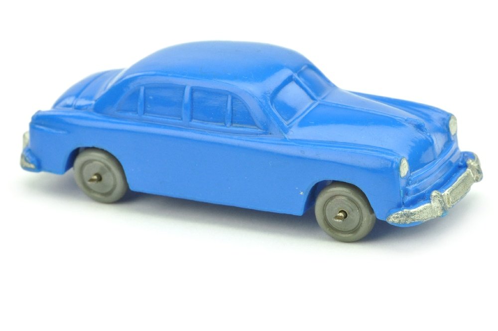 Amerikanische Limousine, himmelblau: 109/2F, fast neuwertig (Wiking Drahtachser)
