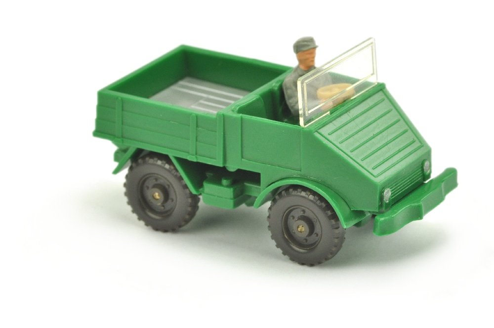 Unimog offen (Typ 3), gruen: 478/4A, sehr gut (Wiking Verglaster PKW)